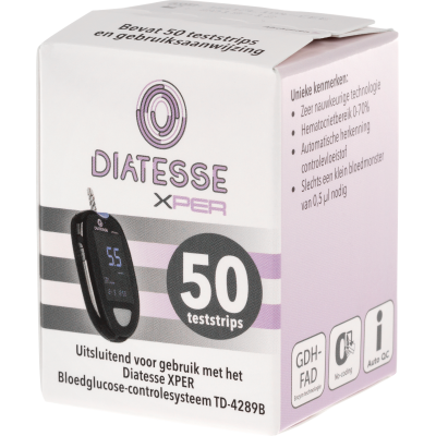 A-kwaliteit bloedsuiker teststrips vind je bij Diabetesvoordeel.nl