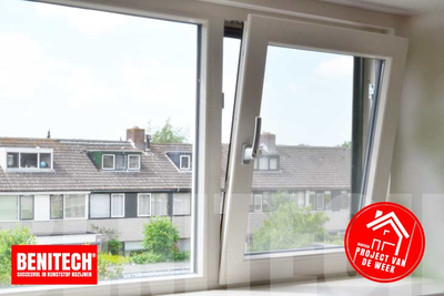Toch kozijnen van kunststof gekozen voor ons huis